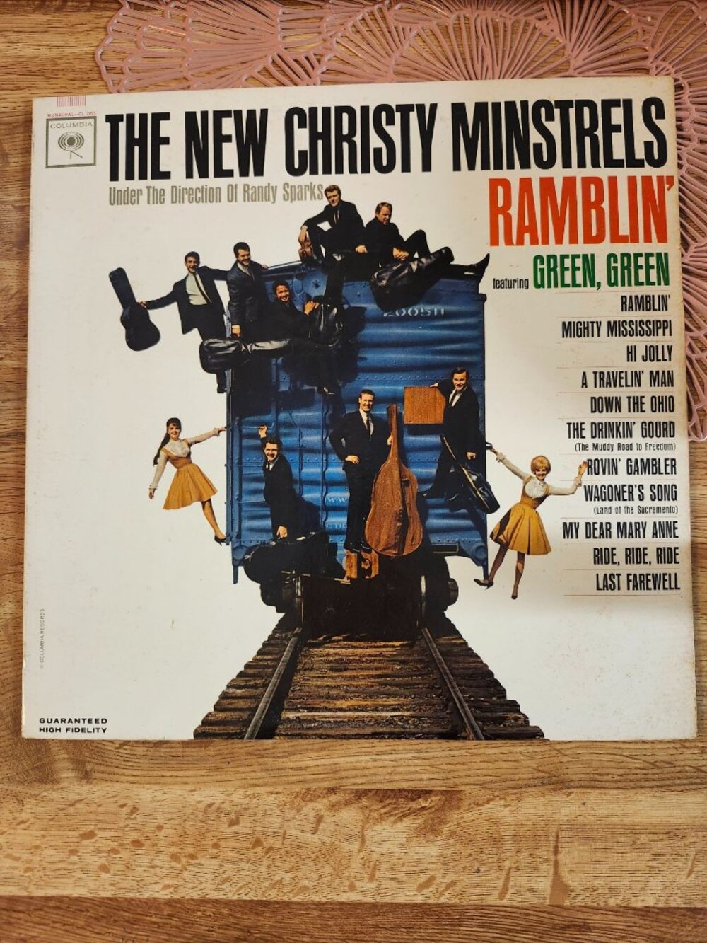 The New Christy Minstrels Ramblin' Vintage LP Vinyl Record